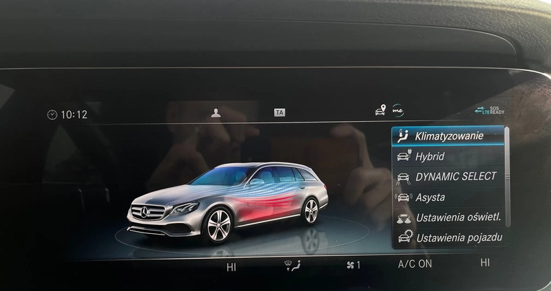Mercedes-Benz Klasa E cena 129899 przebieg: 186954, rok produkcji 2020 z Rybnik małe 781